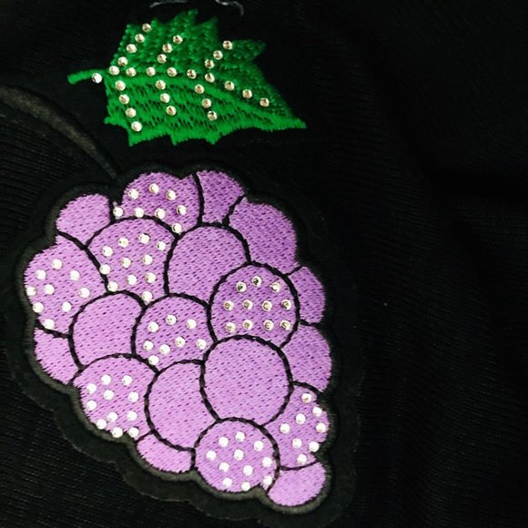 Sequined Fruit Sweater - Picture 6 of 12